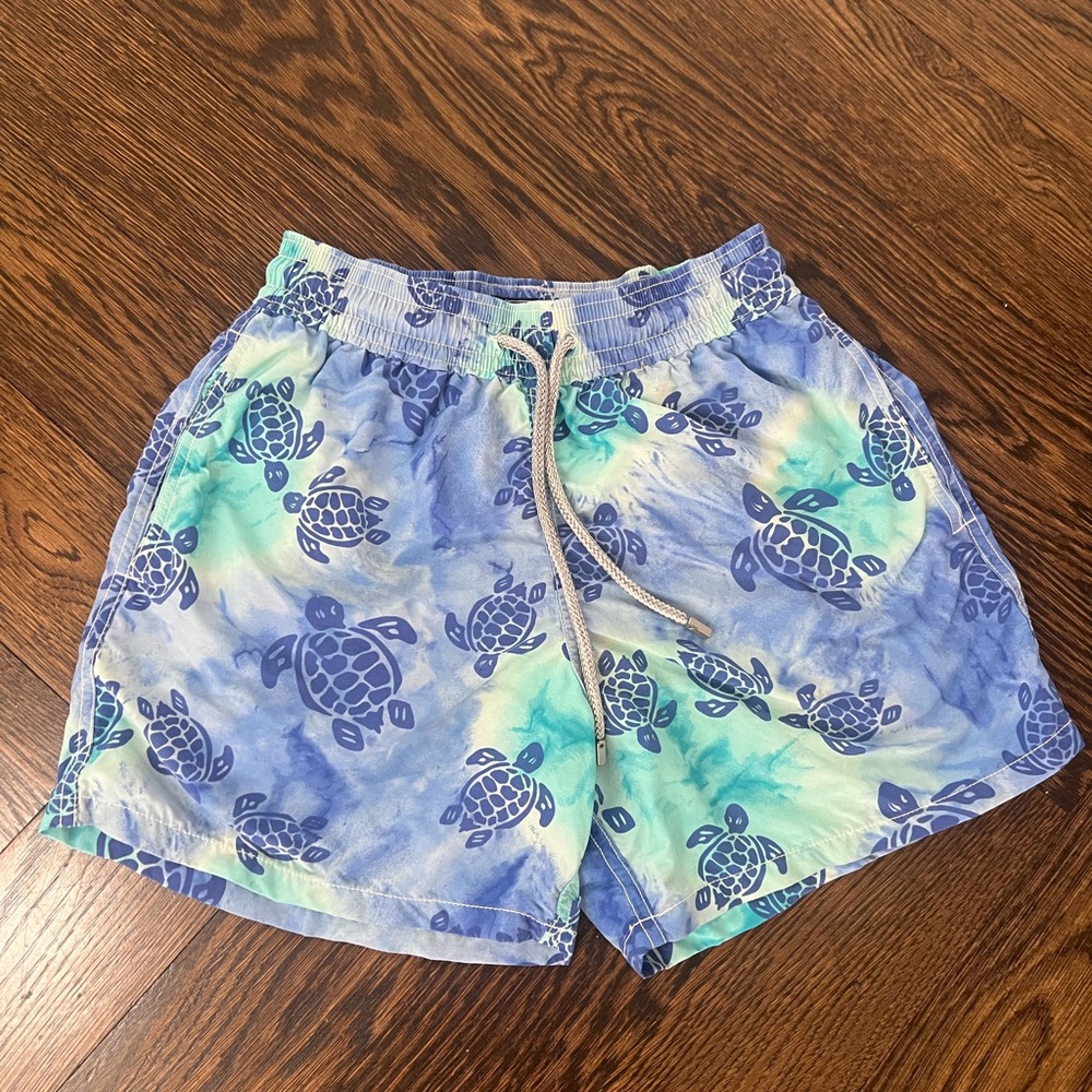 Vilebrequin Blue Patterned Swim Shorts